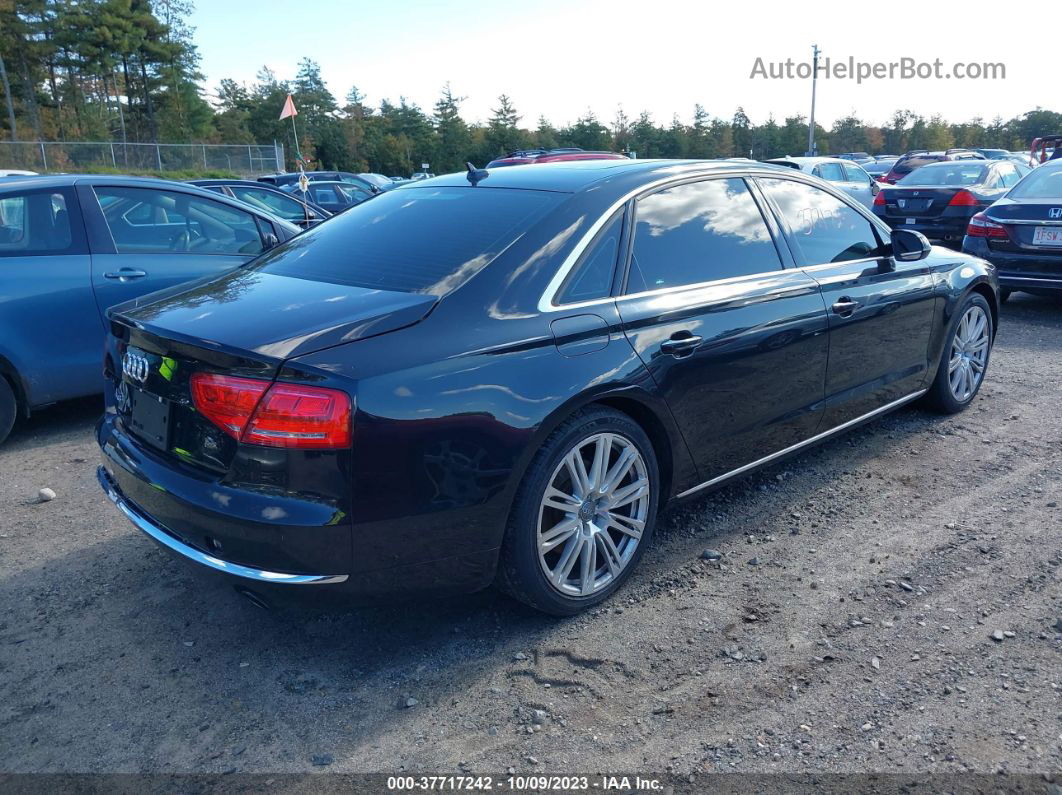 2014 Audi A8 L 3.0t Black vin: WAURGAFDXEN003868