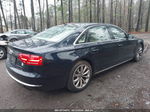 2014 Audi A8 L 3.0t Dark Blue vin: WAURGAFDXEN006592