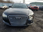 2014 Audi A8 L Quattro Black vin: WAURGAFDXEN009444