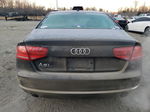 2014 Audi A8 L Quattro Black vin: WAURGAFDXEN009718