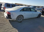 2014 Audi A8 L Tdi Quattro White vin: WAURMAFD1EN002052