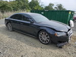 2014 Audi A8 L Tdi Quattro Black vin: WAURMAFD2EN002433