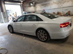 2014 Audi A8 L Tdi Quattro White vin: WAURMAFD4EN002143