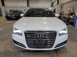 2014 Audi A8 L Tdi Quattro White vin: WAURMAFD4EN002143