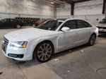 2014 Audi A8 L Tdi Quattro White vin: WAURMAFD4EN002143