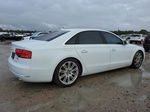 2014 Audi A8 L Tdi Quattro White vin: WAURMAFD6EN001317