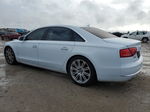 2014 Audi A8 L Tdi Quattro White vin: WAURMAFD6EN001317