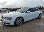 2014 Audi A8 L Tdi Quattro White vin: WAURMAFD6EN001317