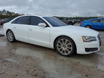 2014 Audi A8 L Tdi Quattro White vin: WAURMAFD6EN001317