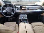 2014 Audi A8 L Tdi Quattro Синий vin: WAURMAFD6EN011362