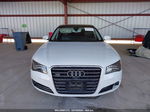 2014 Audi A8 L 3.0 Tdi White vin: WAURMAFD8EN002078