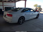 2014 Audi A8 L 3.0 Tdi White vin: WAURMAFD8EN002078