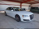 2014 Audi A8 L 3.0 Tdi White vin: WAURMAFD8EN002078