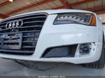 2014 Audi A8 L 3.0 Tdi White vin: WAURMAFD8EN002078