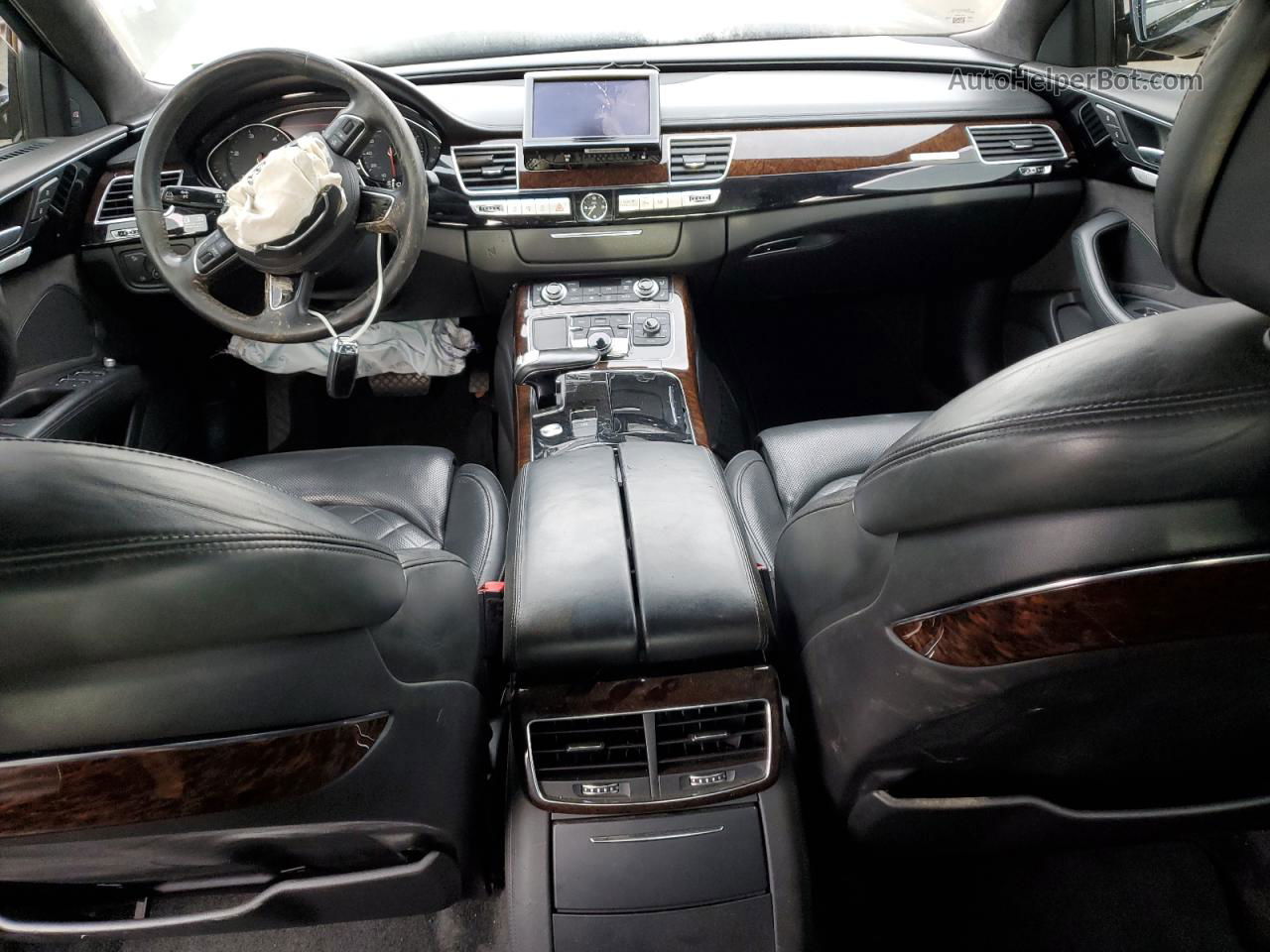 2014 Audi A8 L Tdi Quattro Black vin: WAURMAFD8EN004624