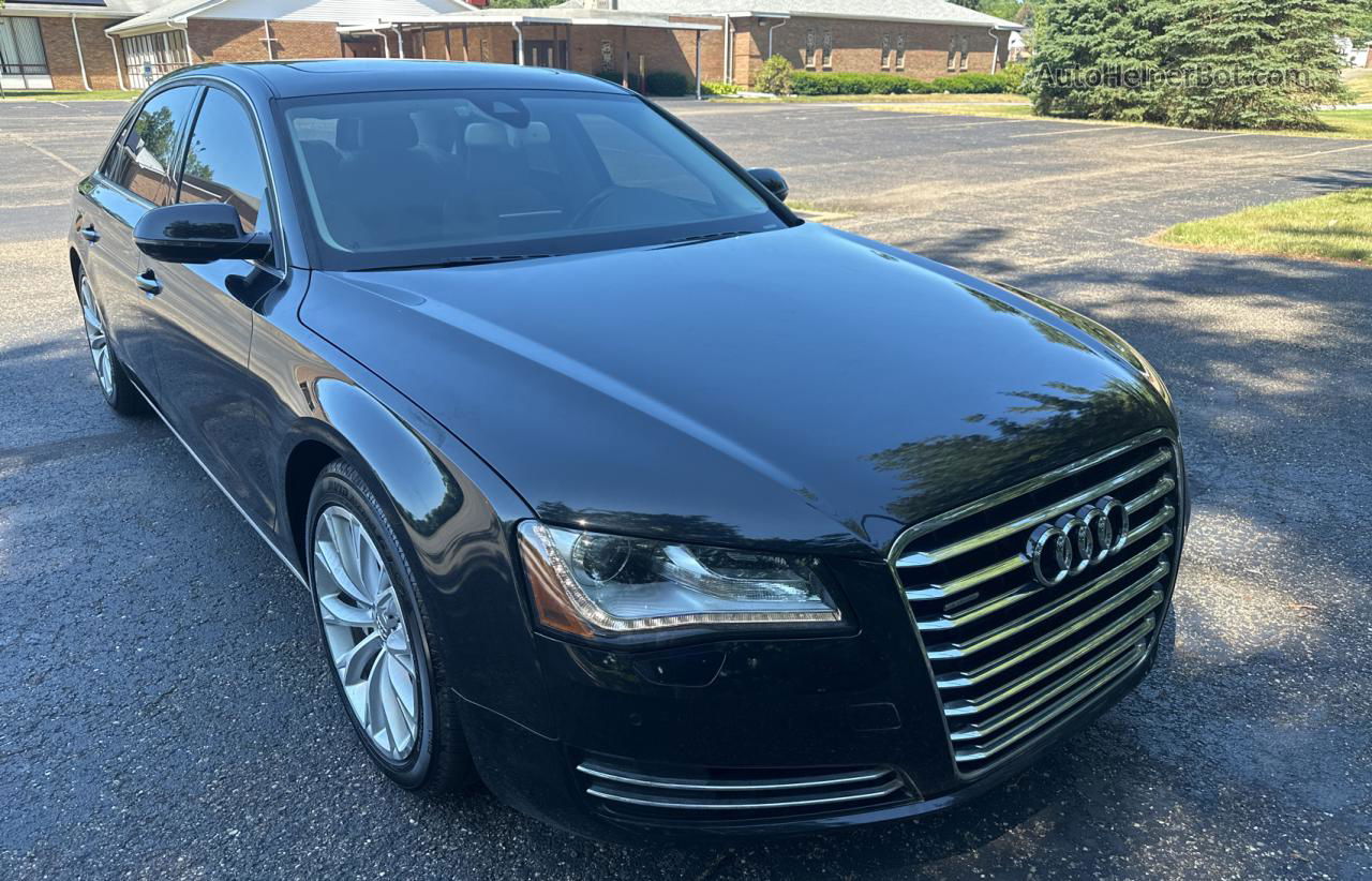 2014 Audi A8 L Tdi Quattro Черный vin: WAURMAFD8EN005787