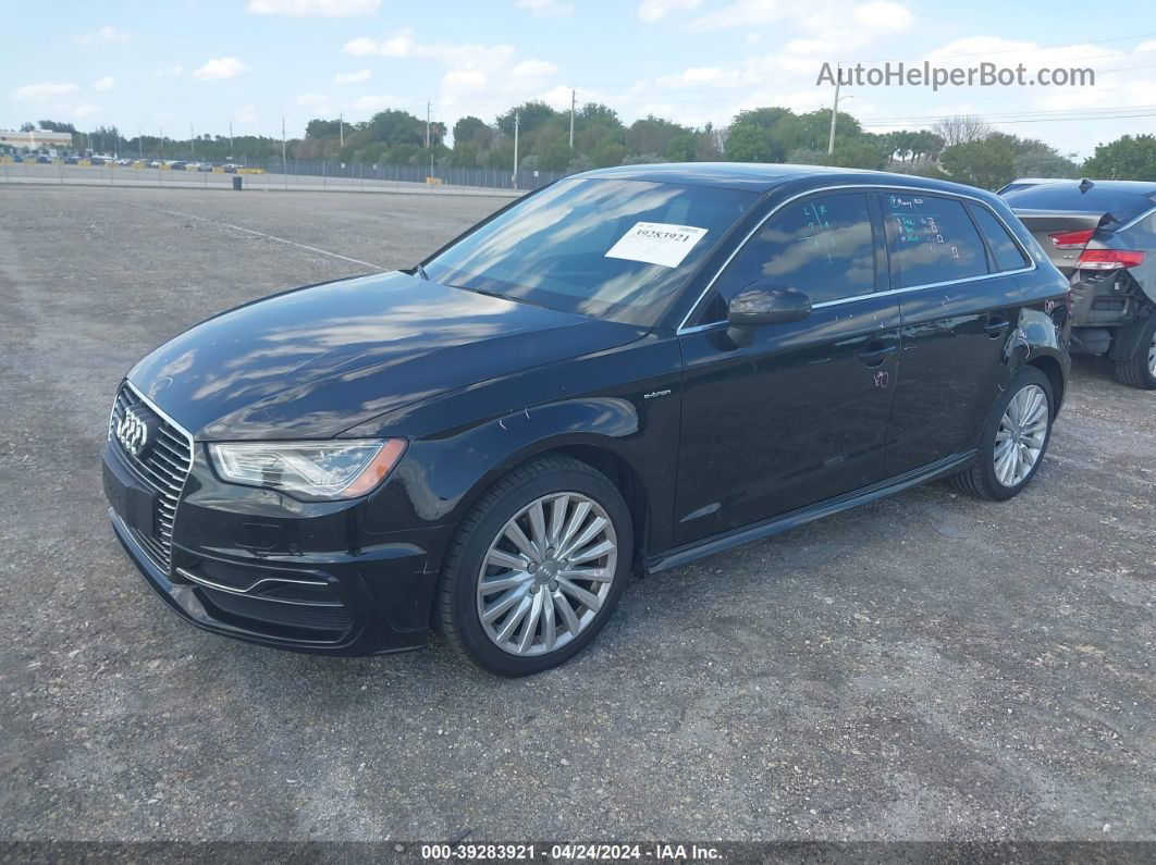 2016 Audi A3 E-tron 1.4t Premium Black vin: WAUTPBFF0GA094527