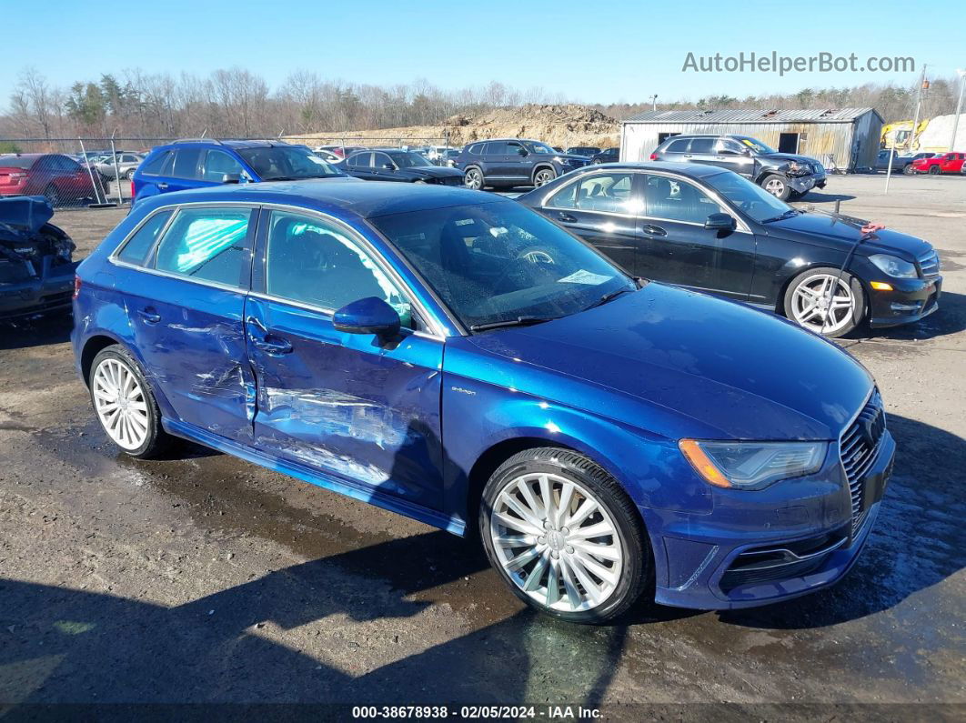 2016 Audi A3 E-tron 1.4t Premium Blue vin: WAUTPBFF4GA050191