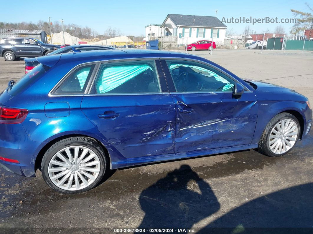 2016 Audi A3 E-tron 1.4t Premium Blue vin: WAUTPBFF4GA050191