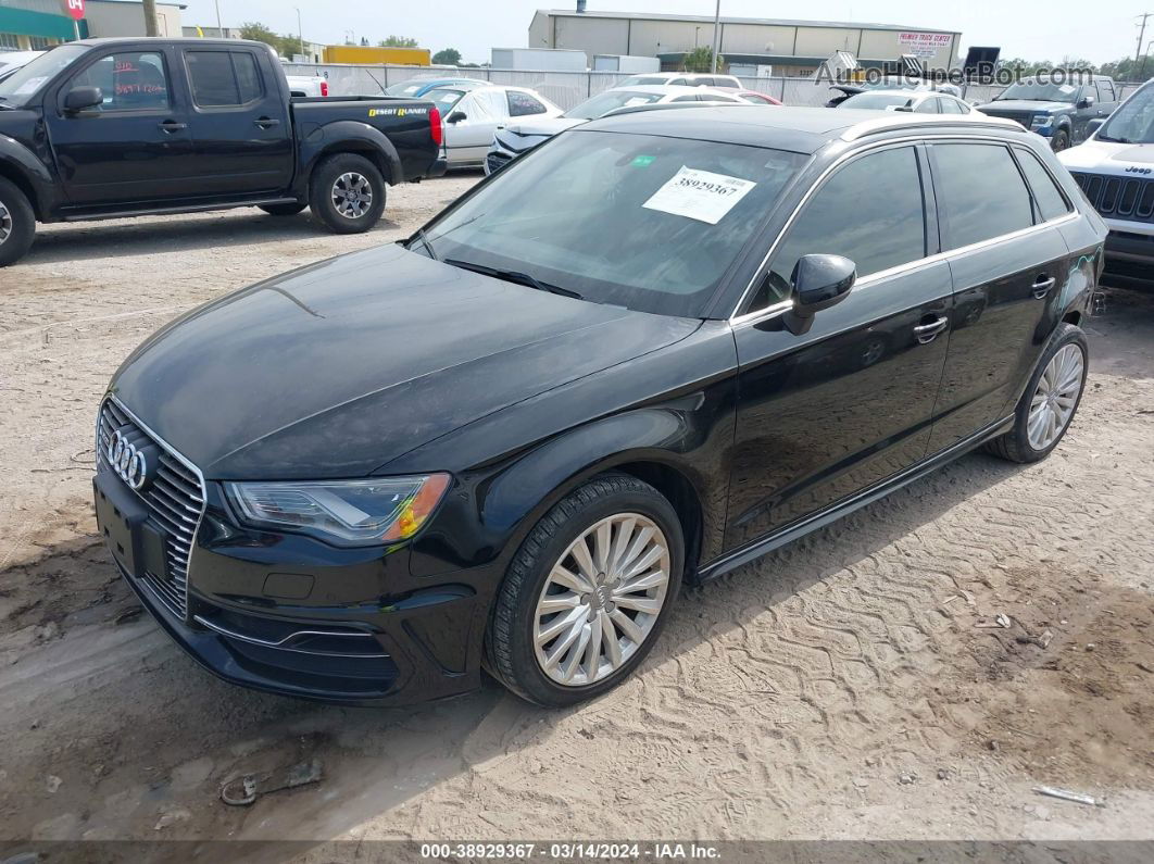 2016 Audi A3 E-tron 1.4t Premium Черный vin: WAUTPBFF4GA081571