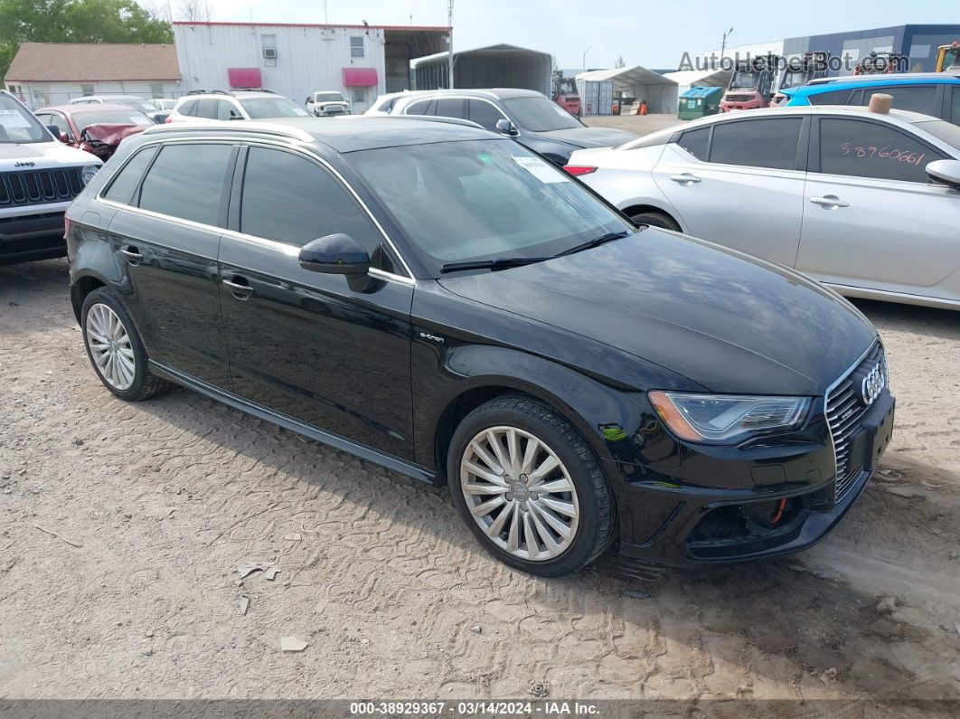 2016 Audi A3 E-tron 1.4t Premium Черный vin: WAUTPBFF4GA081571