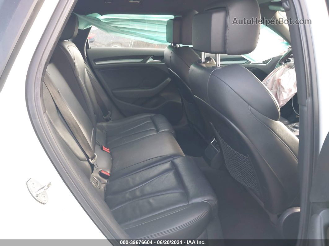 2016 Audi A3 E-tron 1.4t Premium White vin: WAUTPBFFXGA036358