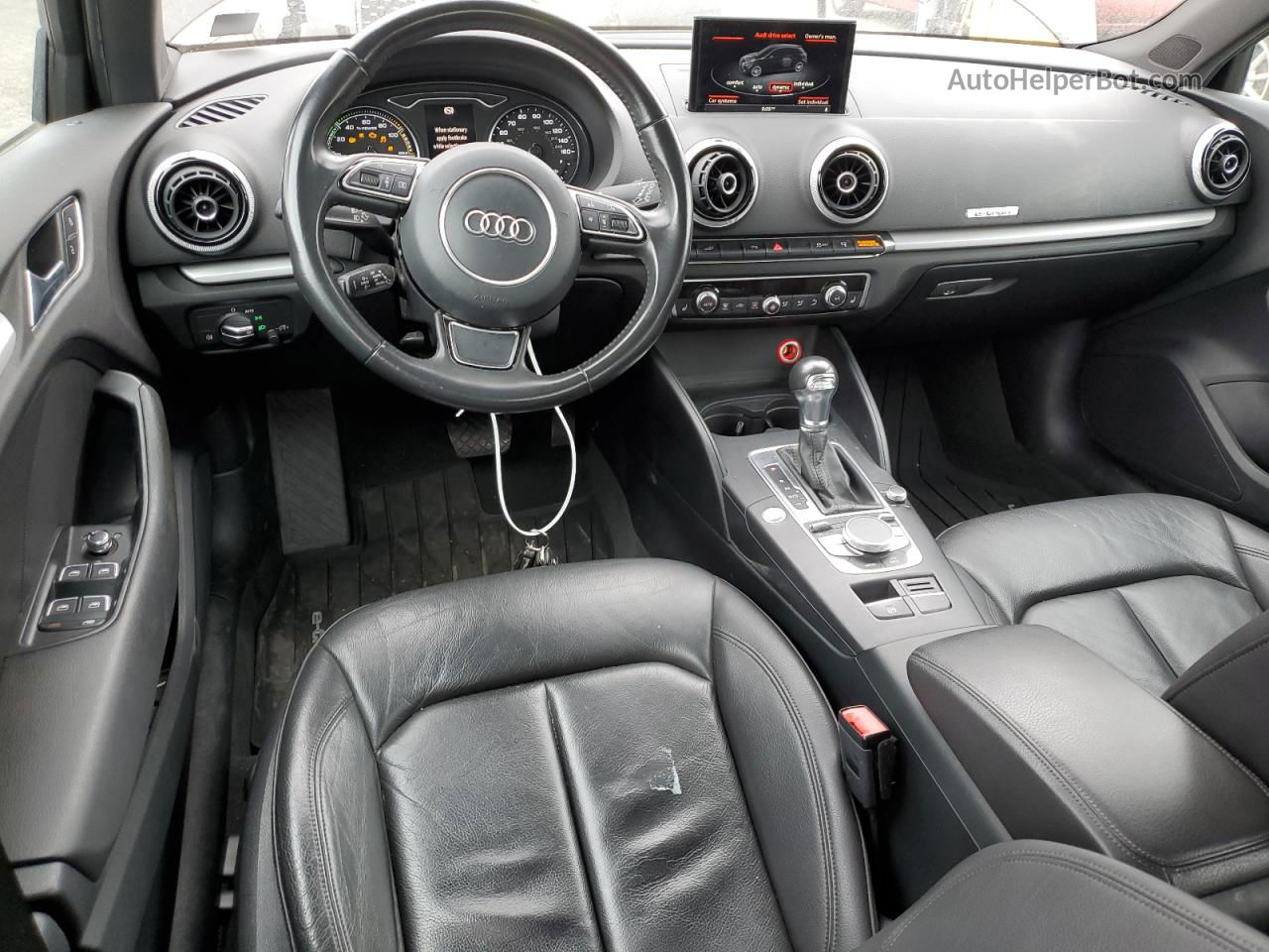 2016 Audi A3 E-tron Premium Черный vin: WAUUPBFF1GA119004