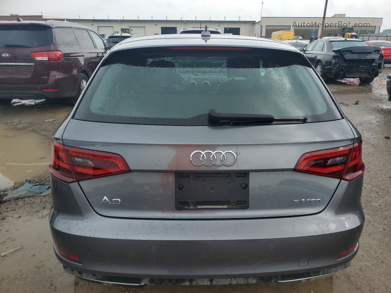 2016 Audi A3 E-tron Premium Charcoal vin: WAUUPBFF2GA092668