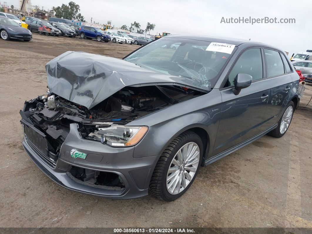 2016 Audi A3 E-tron 1.4t Premium Gray vin: WAUUPBFF3GA063860