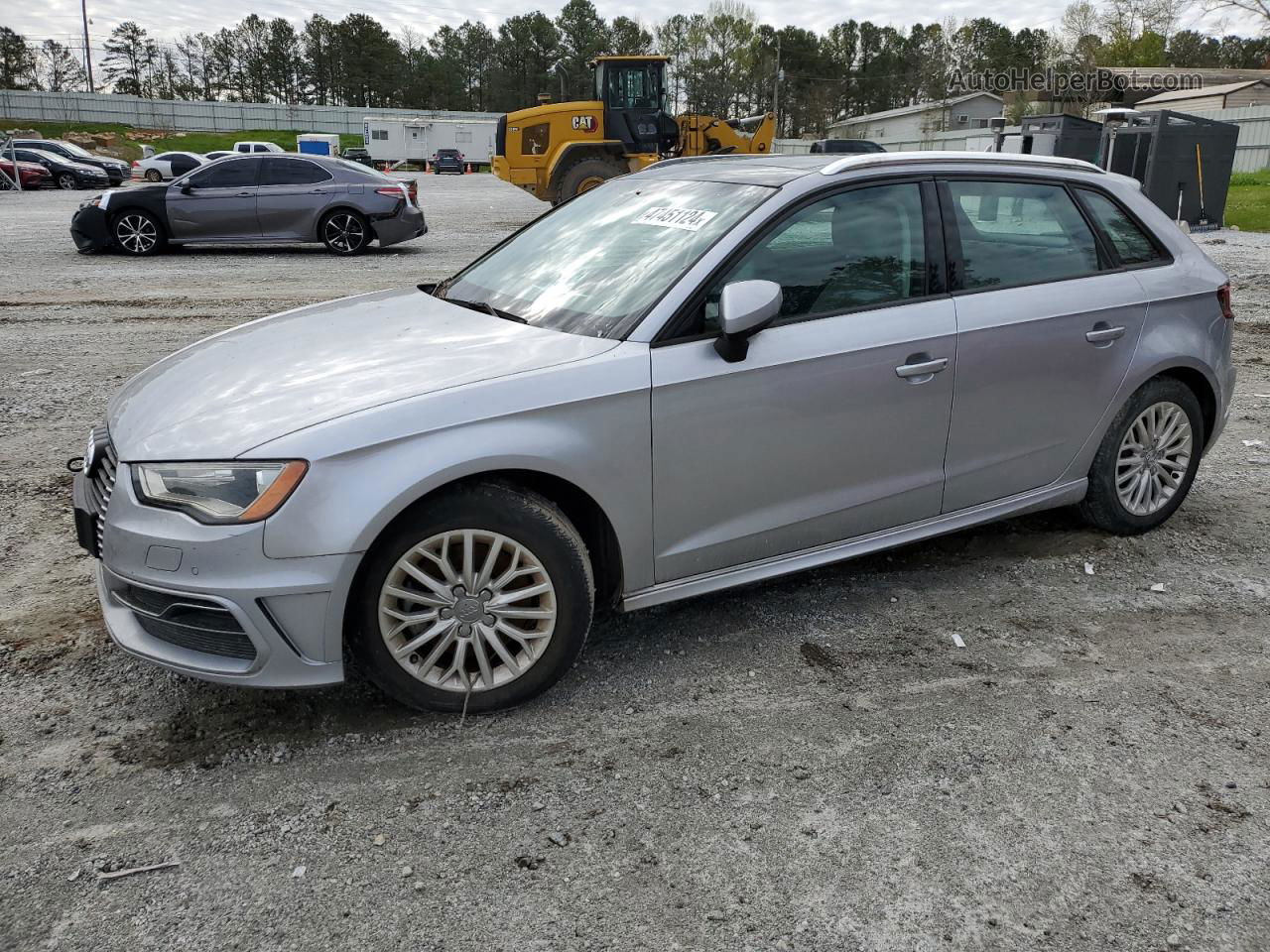 2016 Audi A3 E-tron Premium Ultra Silver vin: WAUVPBFF9GA130305