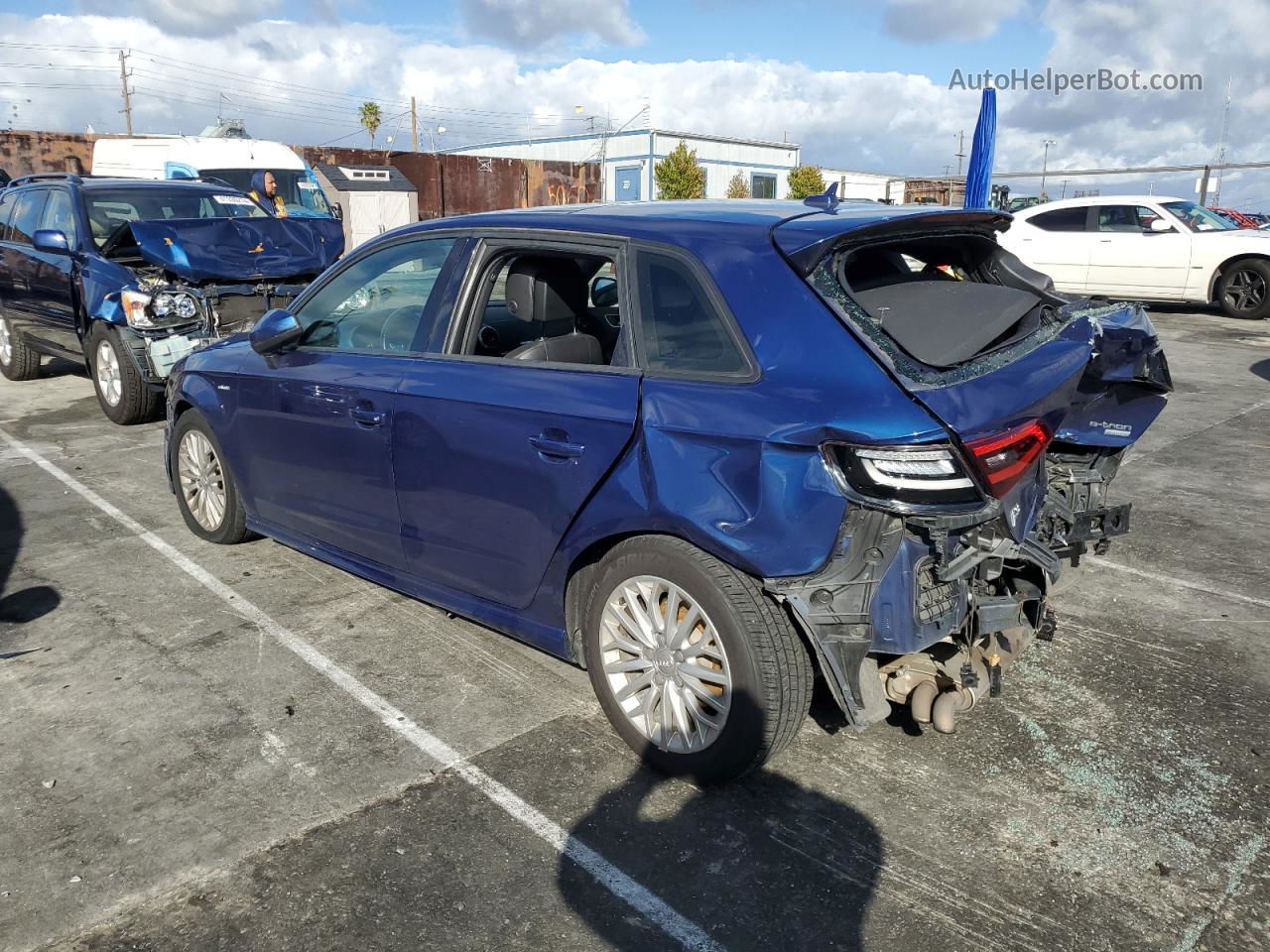 2016 Audi A3 E-tron Premium Ultra Blue vin: WAUVPBFFXGA092843