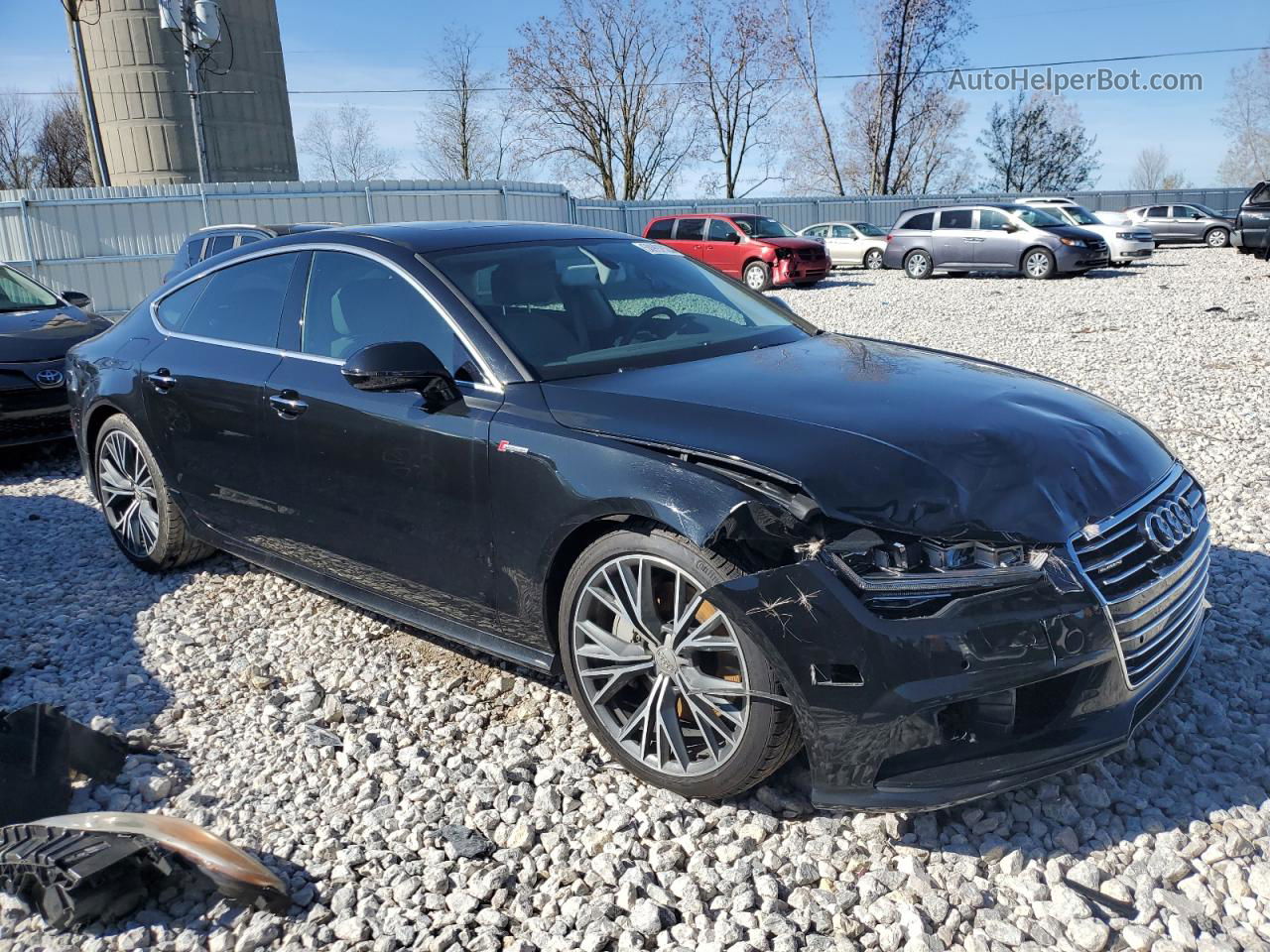 2018 Audi A7 Premium Plus Black vin: WAUW3AFC3JN067671