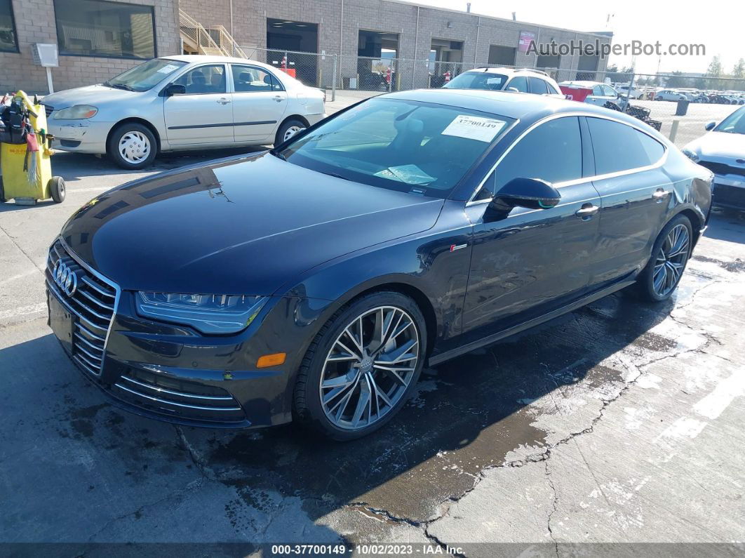 2018 Audi A7 Premium Plus Темно-синий vin: WAUW3AFC3JN093722