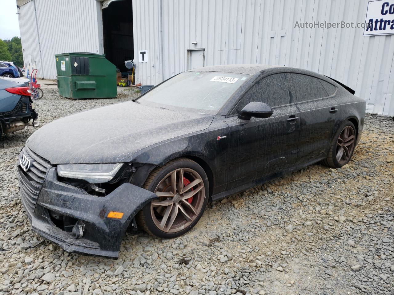 2018 Audi A7 Premium Plus Black vin: WAUW3AFC4JN021105