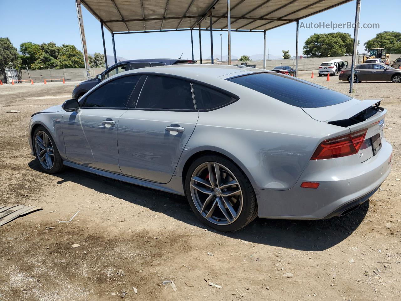 2018 Audi A7 Premium Plus Gray vin: WAUW3AFC7JN060299