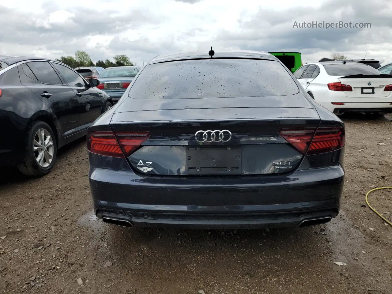 2018 Audi A7 Premium Plus Черный vin: WAUW3AFC8JN085244