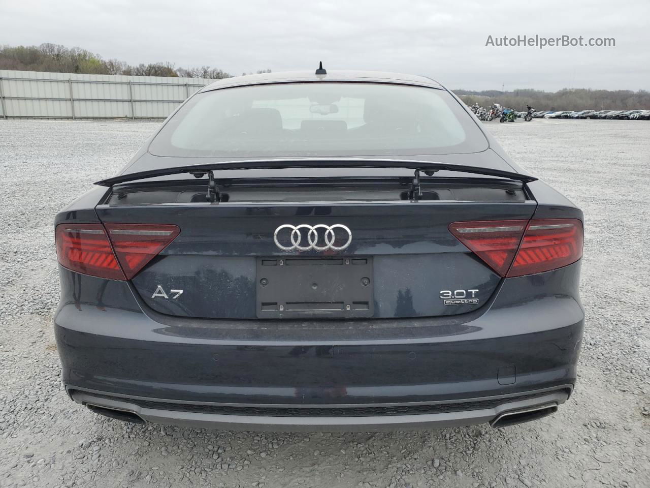 2018 Audi A7 Premium Plus Blue vin: WAUW3AFC8JN086510