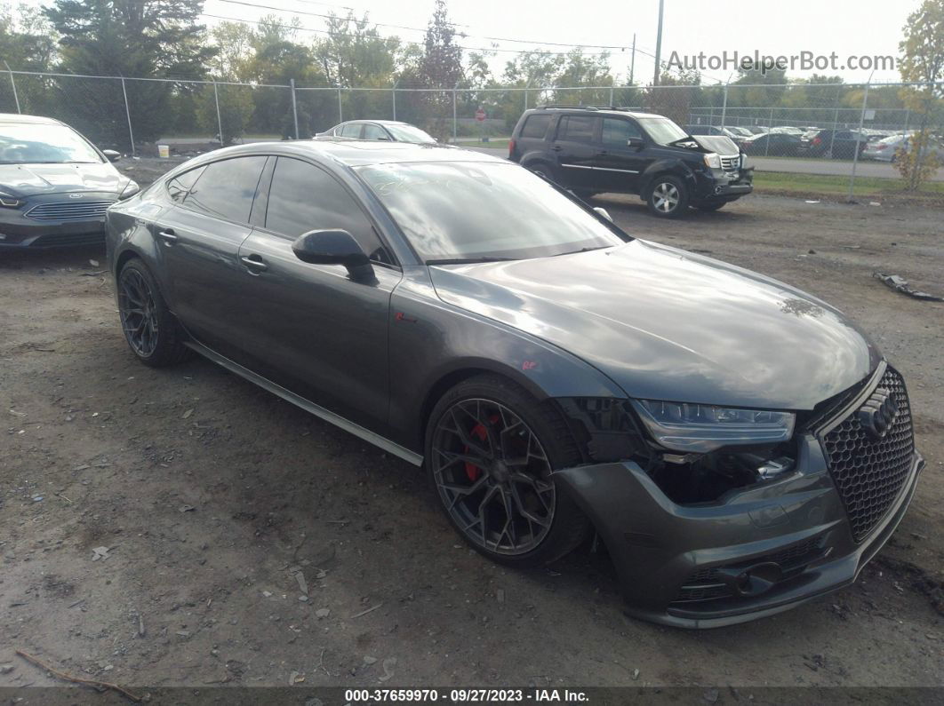 2018 Audi A7 Premium Plus Gray vin: WAUW3AFC9JN090405