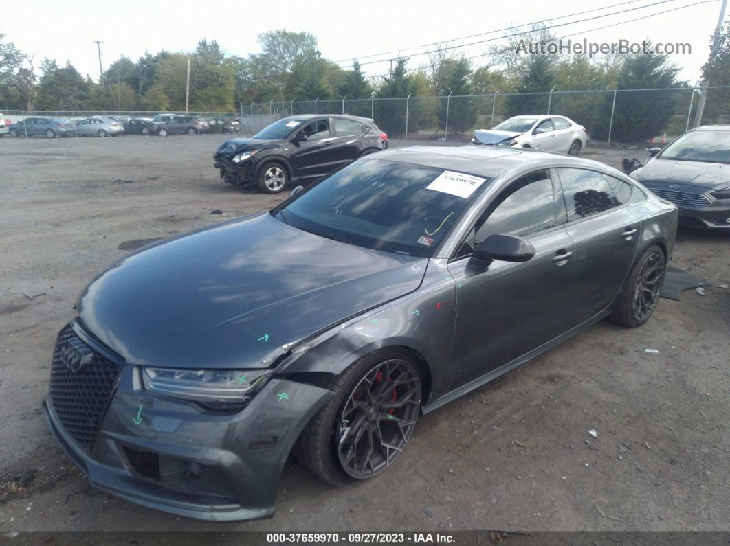 2018 Audi A7 Premium Plus Gray vin: WAUW3AFC9JN090405