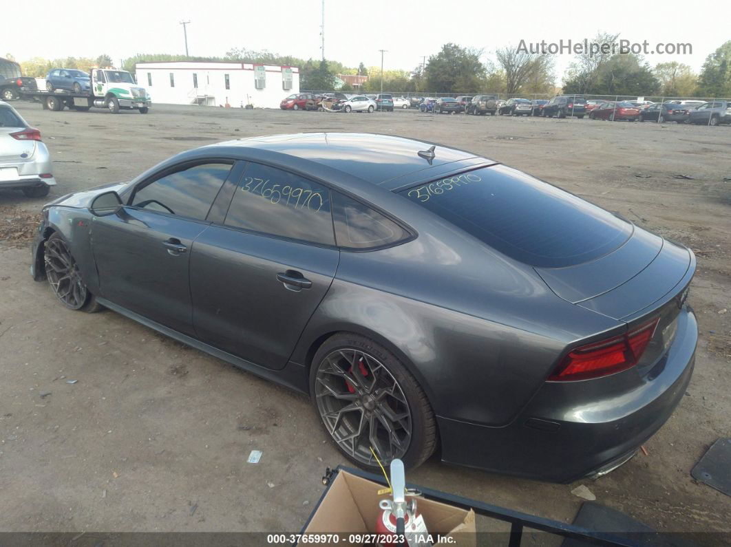 2018 Audi A7 Premium Plus Gray vin: WAUW3AFC9JN090405