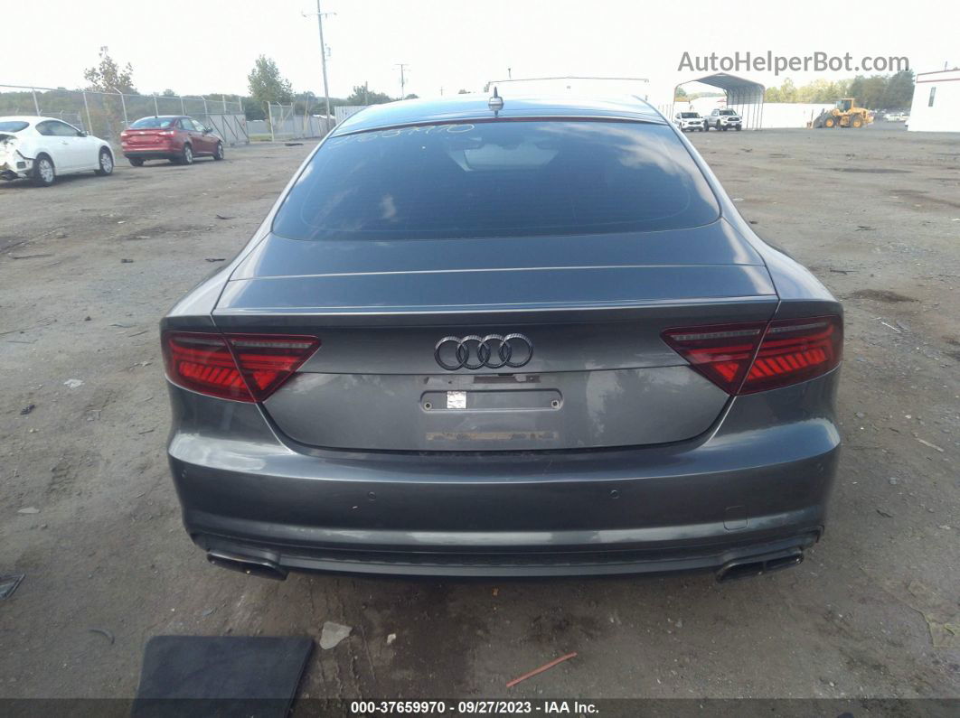 2018 Audi A7 Premium Plus Gray vin: WAUW3AFC9JN090405