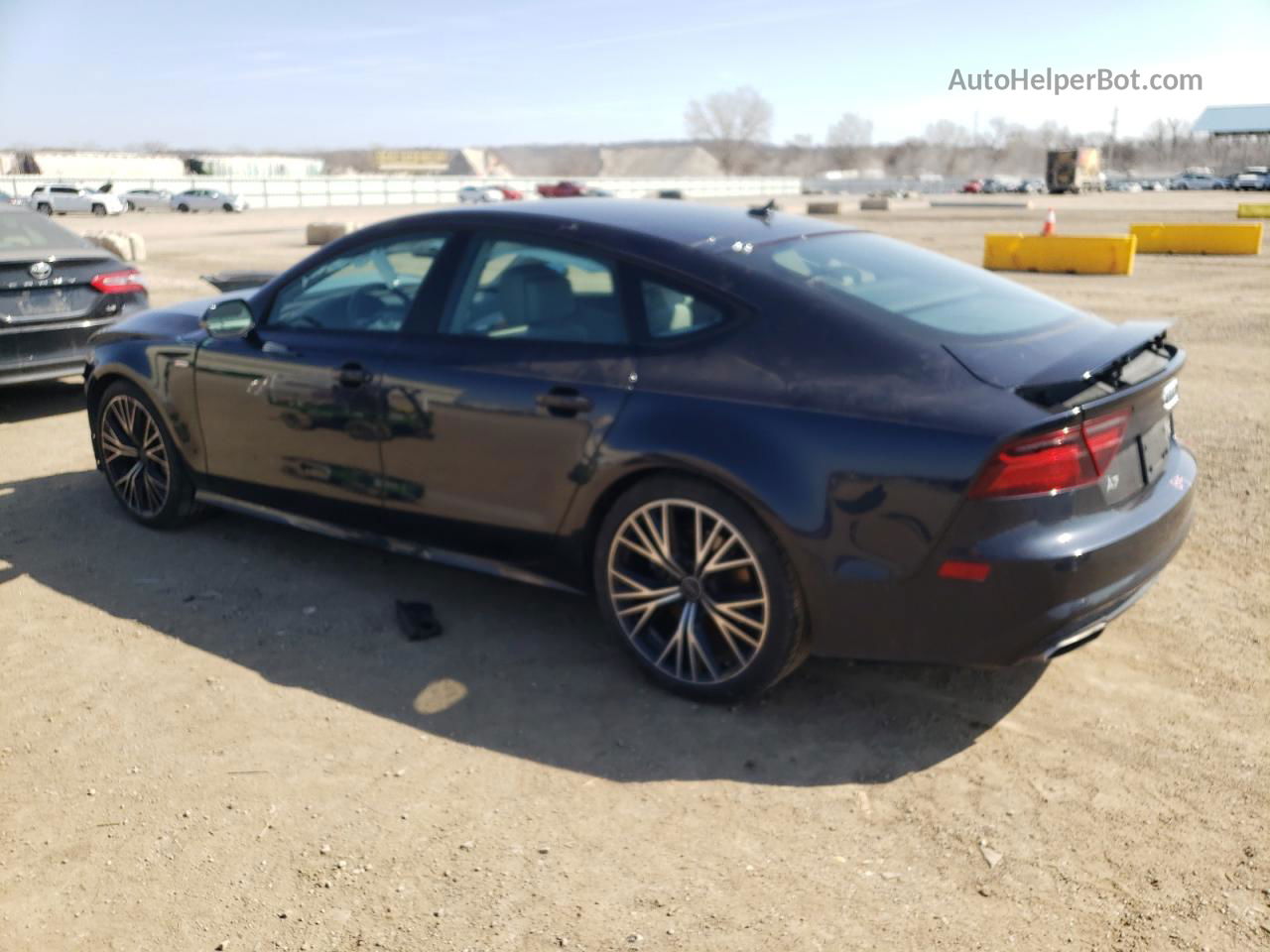 2018 Audi A7 Premium Plus Blue vin: WAUW3AFC9JN100804