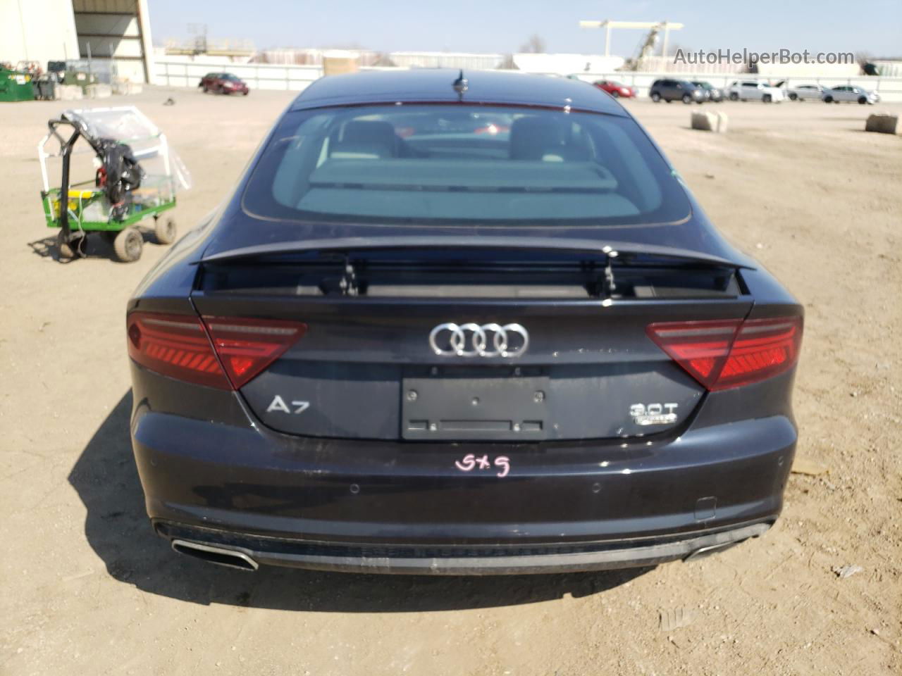 2018 Audi A7 Premium Plus Blue vin: WAUW3AFC9JN100804