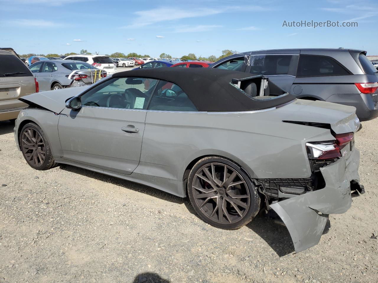 2022 Audi S5 Premium Plus Серый vin: WAUW4GF53NN001208