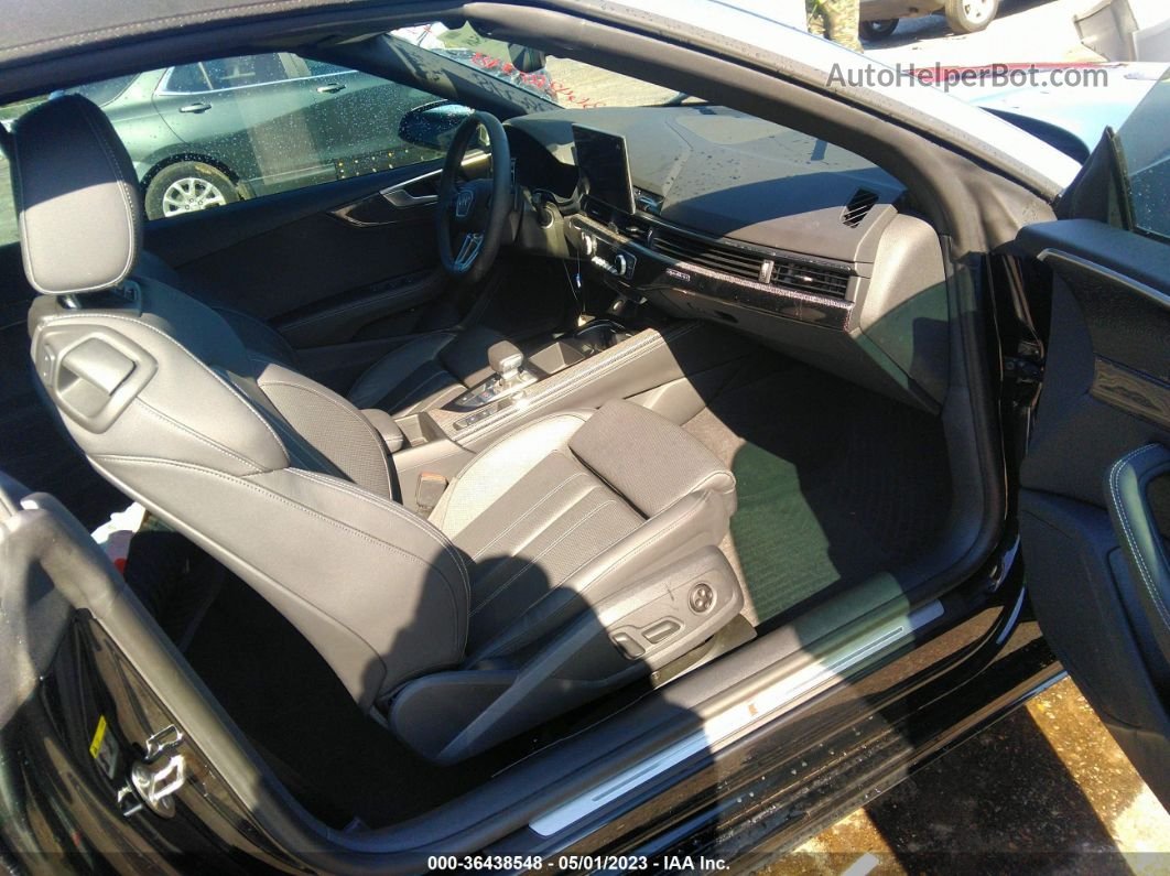 2022 Audi S5 Cabriolet Premium Plus Black vin: WAUW4GF54NN000892