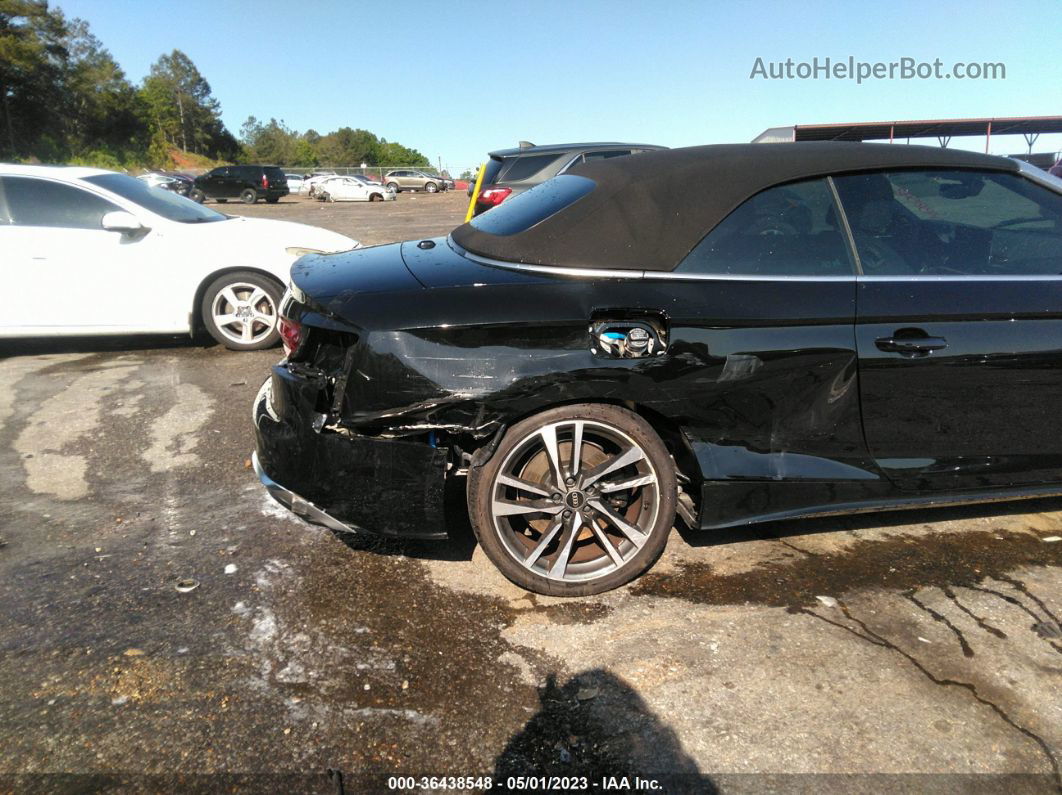 2022 Audi S5 Cabriolet Premium Plus Black vin: WAUW4GF54NN000892