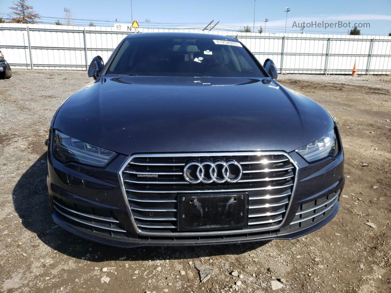 2016 Audi A7 Premium Plus Black vin: WAUWGAFC1GN116637