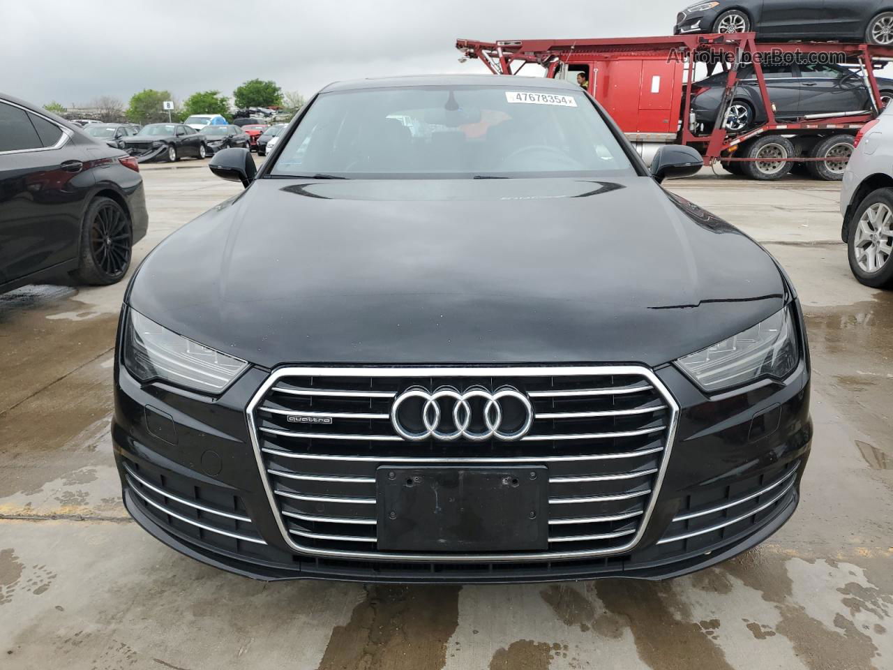 2016 Audi A7 Premium Plus Black vin: WAUWGAFC2GN089383