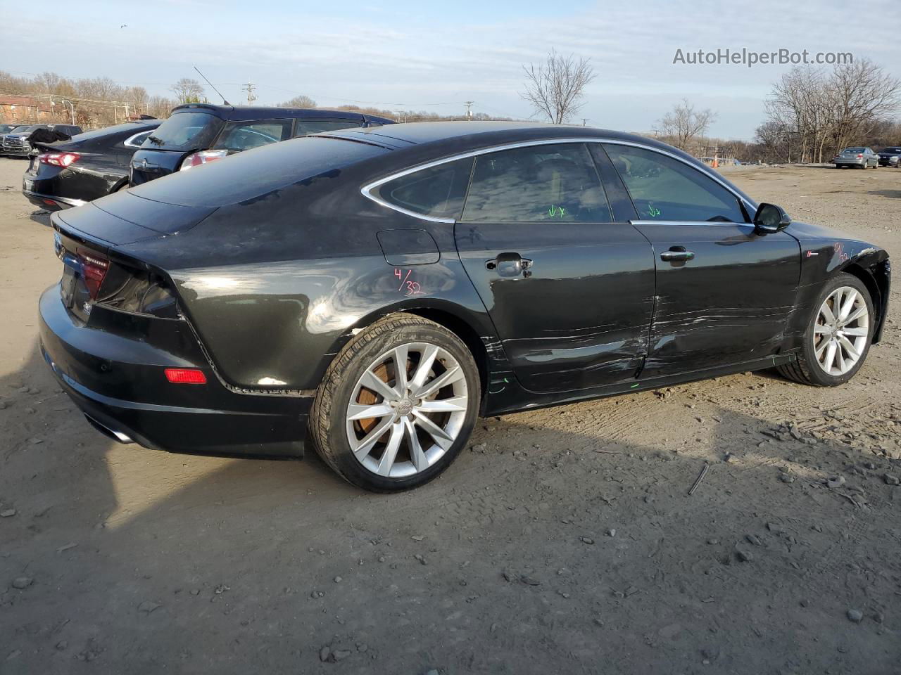 2016 Audi A7 Premium Plus Black vin: WAUWGAFC4GN008691