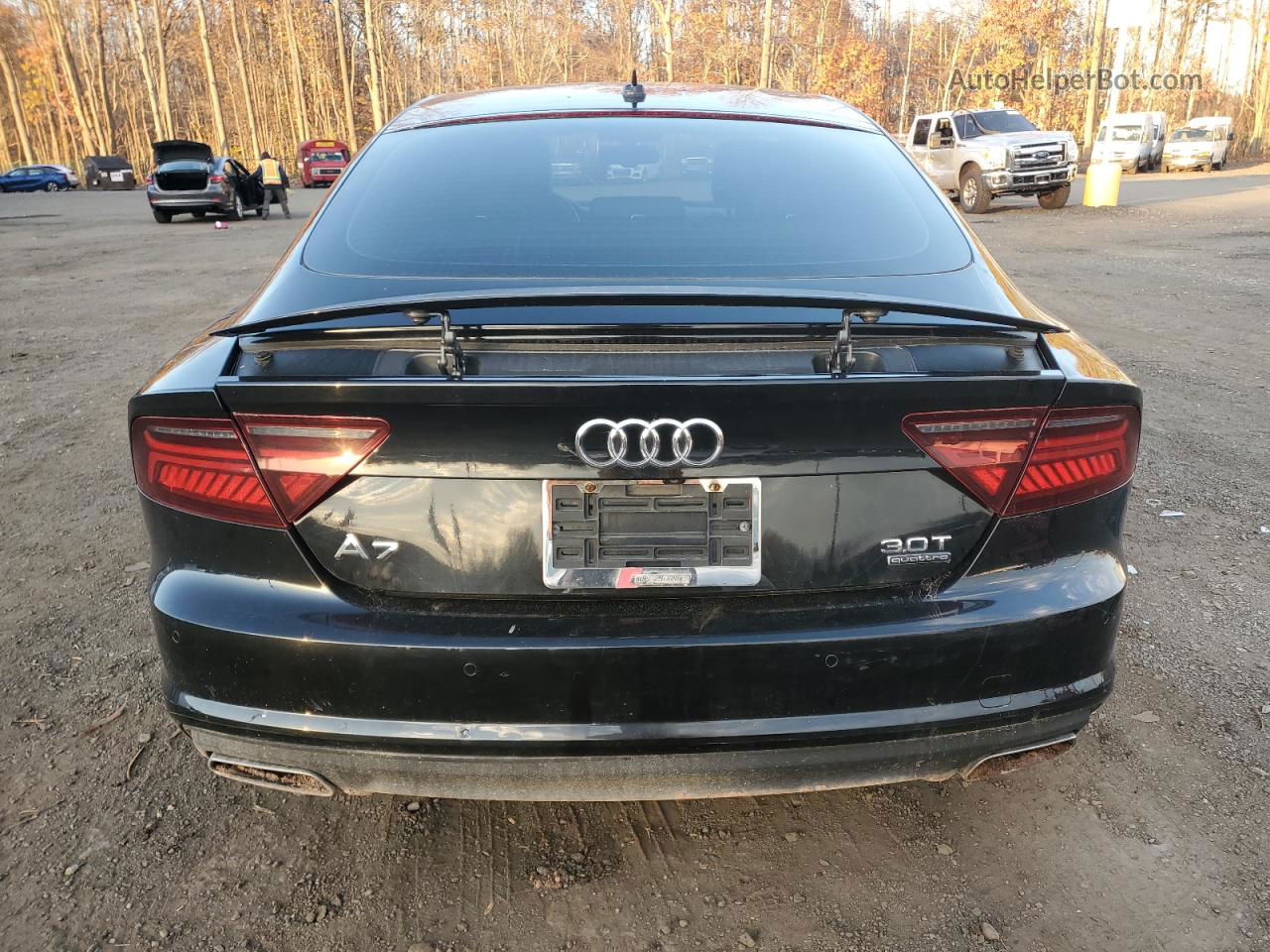 2016 Audi A7 Premium Plus Black vin: WAUWGAFC4GN019156